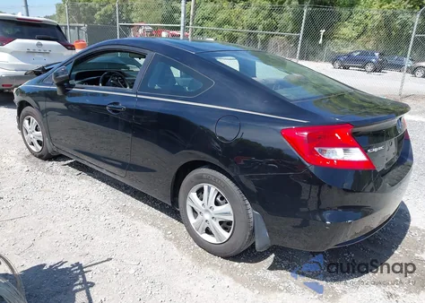 2013 Honda Civic Lx из США, поврежденный, VIN 2HGFG3B58DH504413
